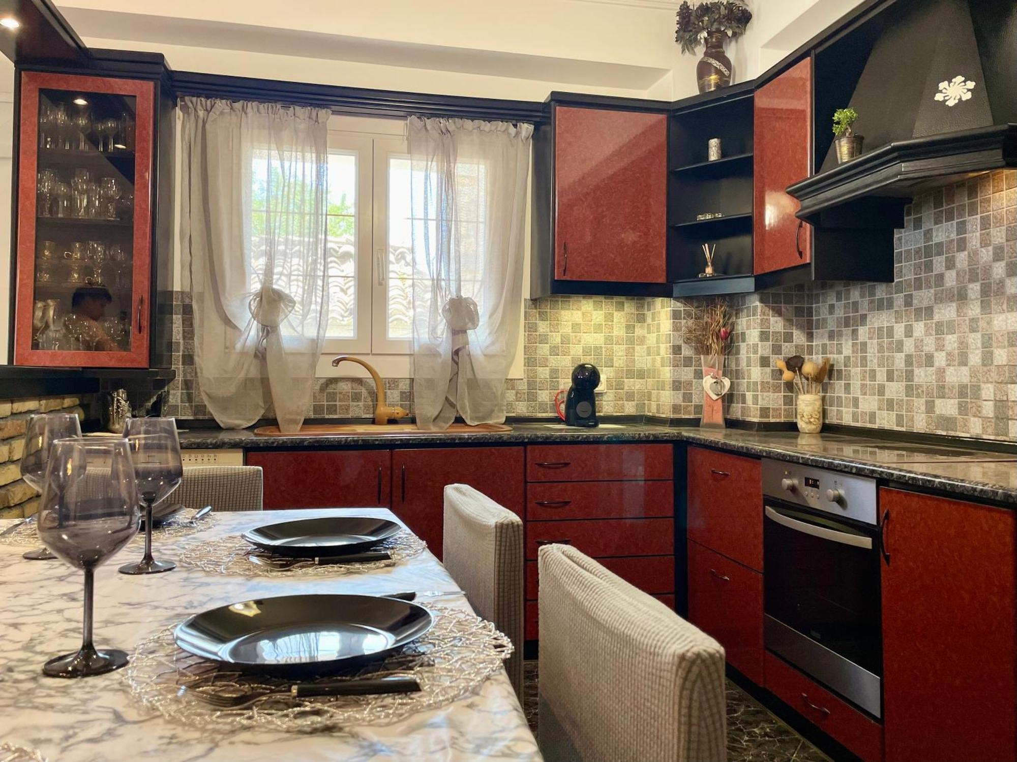 Вилла Mary'S House With Panoramic View Agioi Deka  Экстерьер фото