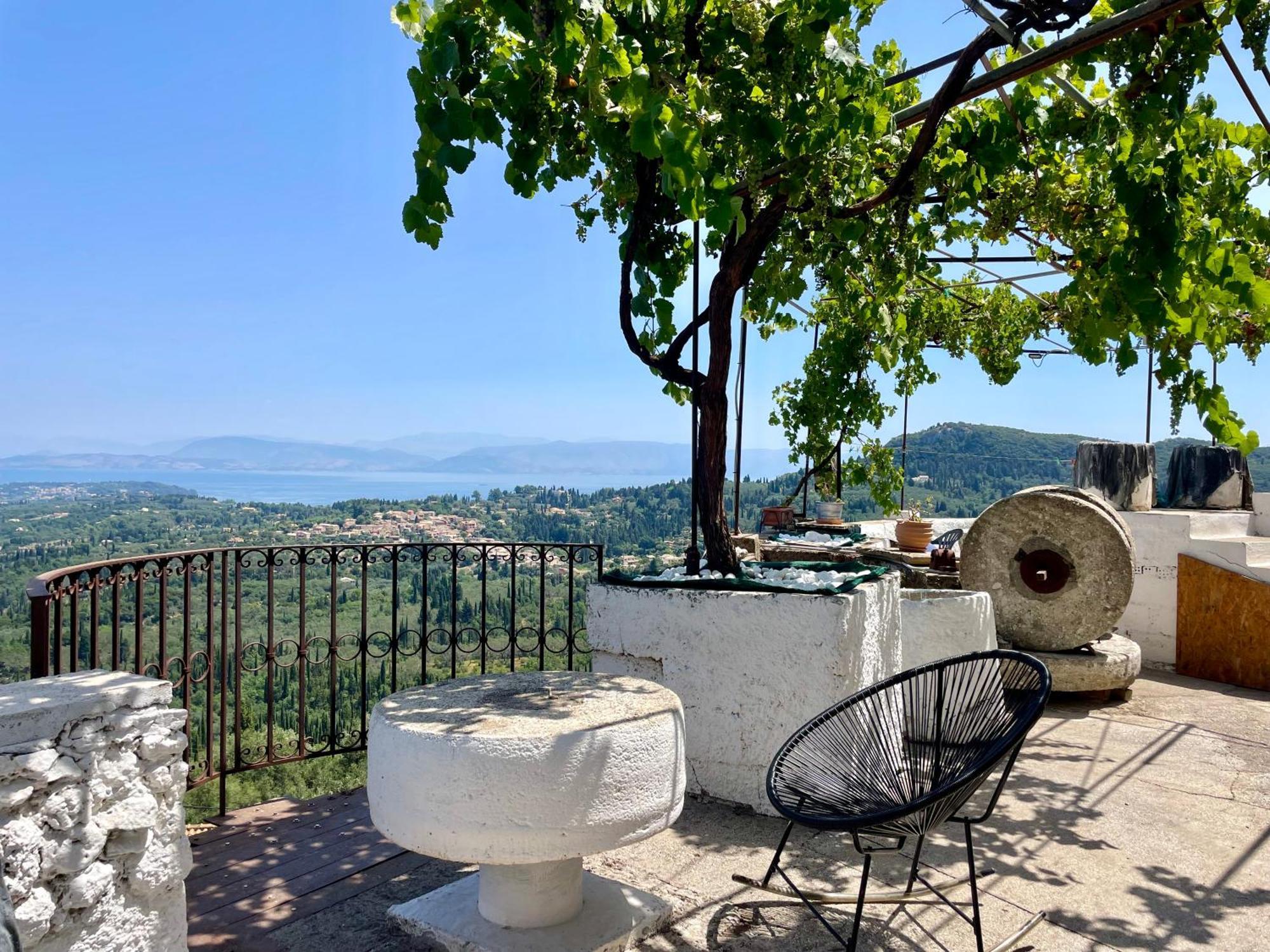 Вилла Mary'S House With Panoramic View Agioi Deka  Экстерьер фото